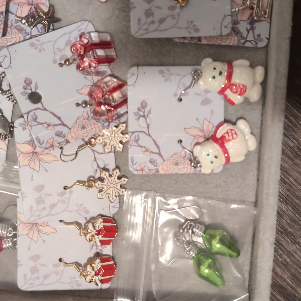 Assorted Earring Bundle With Festive Designs - image 2